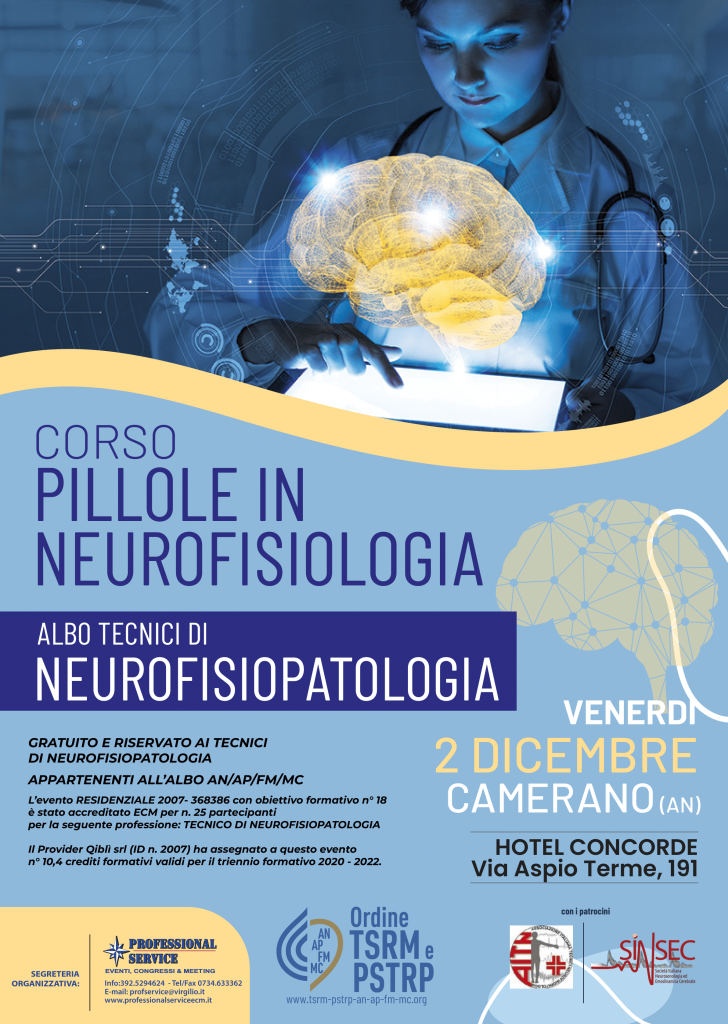 Corso “Pillole in neurofisiologia” – Albo tecnici di neurofisiopatologia